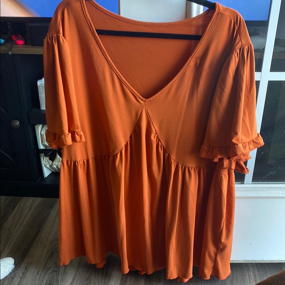 Women's Orange Top